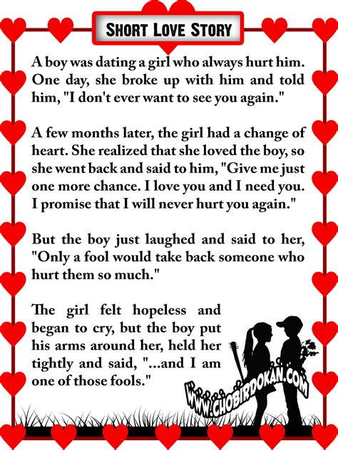 short story about love with moral lesson|Short love story with moral lesson .